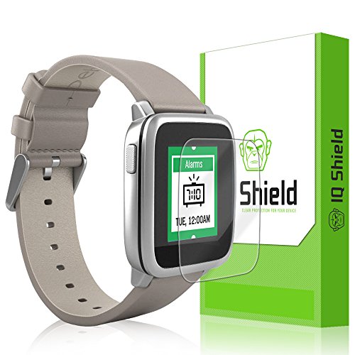 Pebble Time Steel Screen Protector, IQ Shield® LiQuidSkin (6-Pack) Full Coverage Screen Protector for Pebble Time Steel HD Clear Anti-Bubble Film - with Lifetime Warranty Pebble Time Steel Screen Protector, IQ Shield® LiQuidSkin (6-Pack) Full Coverage Screen Protector for Pebble Time Steel HD Clear Anti-Bubble Film - with Lifetime Warranty