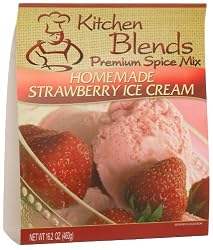 Kitchen Blends Homemade Ice Cream Mix, Strawberry, 16.2-Ounce Packages (Pack of 3)