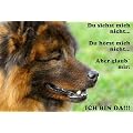 Metall - Warnschild Eurasier