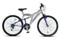 British Eagle Trailbreaker 24" wheel Dual suspension 18 speed bike