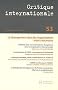 Critique internationale, N� 53, Octobre-d�cem : Le changement dans les organisations internationales