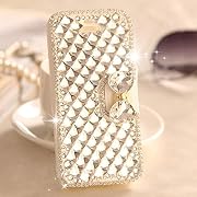 Bling Diamante Wallet Case with Logo