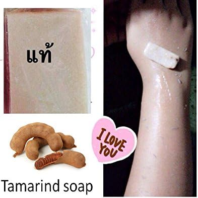 Glutathione Whitening Tamarind Soap 70 Gms. Vitamin C Lightening Skin,face Handmade Soap Pack 2 Bars Save Over 25%
