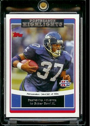 2006 Topps # 309 Super Bowl Highlight - Seattle Seahawks - NFL Football Cards
