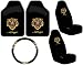 Ed Hardy Tiger Seat Covers, Floor Mats, Steering Wheel Cover 5-pc Set