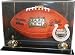 Indianapolis Colts Super Bowl XLI Champs Logo NFL Football Display Case