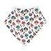 Baby Bandana Drool Bib Gift Set for Girls 6 Pack - The Monaco Collection