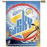 Chicago Sky Vertical Flag: WNBA 27x37 Banner