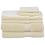 Eco Low Twist 6 Piece Towel Set, Clover