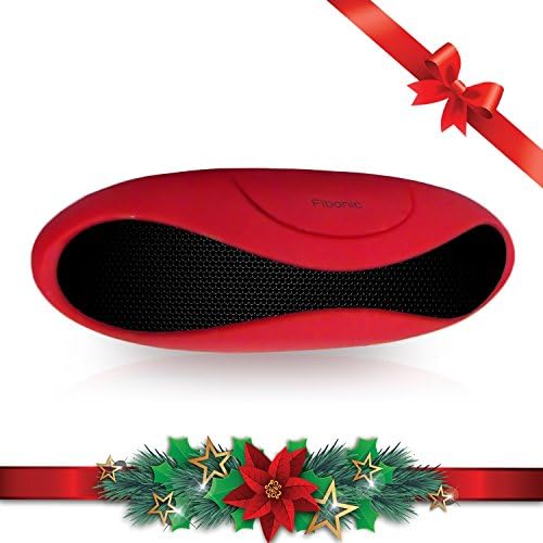 Wireless Bluetooth Speaker USB SD Card Music Player From Fibonic. Among the Best Portable Speakers with Loudest Sound Output. Indoor and Outdoor use. Compatible with iPhone and other Smartphones.