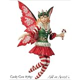Amy Brown Fairy Divas Figurine - Candy Cane