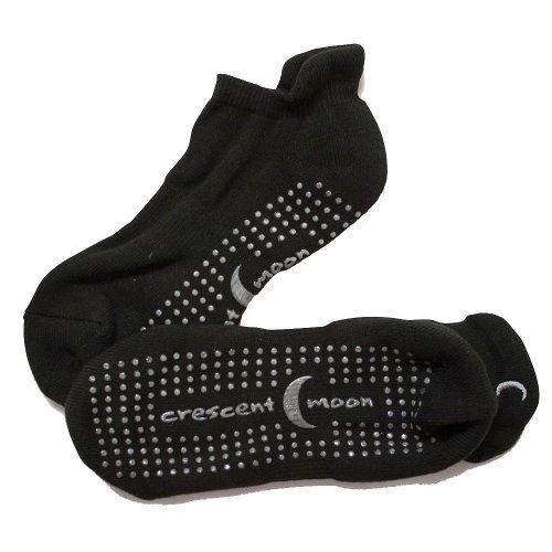 Crescent Moon ExerSocks (3-pack) Non-Slip Grip Socks