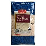 Arrowhead Mills Organic Hot Cereal, Oat Bran, Hot Cereal, 40-Ounce Boxes (Pack of 6)
