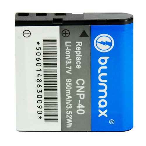 Blumax Akku f&uuml;r Casio NP-40 / EX-Z750 / EX-Z850 / EX-Z700 / EX-Z700SR / EX-Z600 / EX-Z600S Preisvergleich