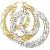 Image of Jewelco London 9ct Yellow gold Crystal-set 