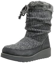 Big Sale Best Cheap Deals Skechers Women's Visioneers-Mid Snow Boot,Charcoal,7 M US
