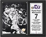 Pete Maravich Sublimated 12x15 Plaque | Details: Utah Jazz