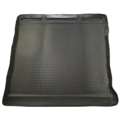 Husky Liners Custom-Fit Rubber Cargo Liner for Select Cadillac/Chevrolet/GMC Models (Black)