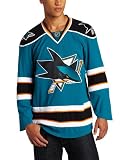 NHL Men's San Jose Sharks Authentic Jersey - 7231A514Ahjsjs (Teal, 46)