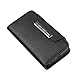 Black Detachable PU Leather Wallet Card Case & Back Cover With Detachable Hand Strap Wristlet and Card Slot Holder For Apple iphone 5 / 5S