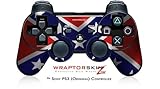 Sony PS3 Controller Skin Confederate Flag