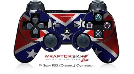 Sony PS3 Controller Skin - Confederate Flag