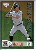 2012 Topps Opening Day Fantasy Squad Baseball Card # FS-27 Mike Stanton - Miami Marlins (ENCASED MLB Trading Card)