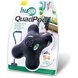 Hugo Mobility Quadpod Ultra Stable Cane Tip with Compact Quad Design, 3/4 Inches, Black