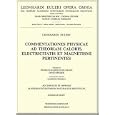 Commentationes physicae ad theoriam caloris, electricitatis et magnetismi pertinentes