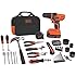 Black & Decker LDX120PK 20-Volt MAX Lithium-Ion Drill and Project Kit