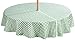 LAMINET Zippered Deluxe Drop Patio Tablecloth - 70