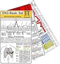 EKG Basic Set: EKG-Lineal + Herzrhythmusstör. + EKG Karte