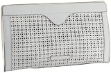 BCBGMAXAZRIA Perforated Oversized Clutch
