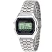 ELEGANTE DAMEN/HERREN DESIGNER RETRO DIGITAL UHR SILBER