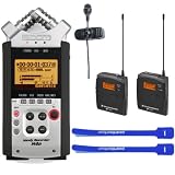 Sennheiser EW122P G3 Wireless Lav Mic (G Band) w/ Zoom H4n and Cable Ties