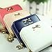 Fashion Women Lady Faux Leather Wallet Purse Card Holders Mini Handbag (Watermelon)