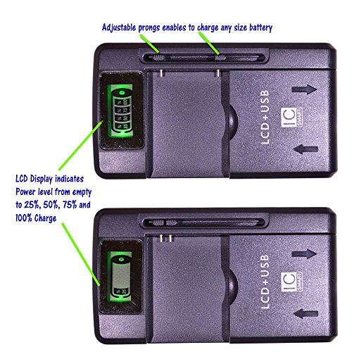 Compact Universal USB Wall Travel Spare Battery Photo