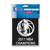 NBA Dallas Mavericks NBA Champions Window Graphic Large