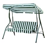 3 Seater Garden Patio Swinging Hammock Bench Swing Seat