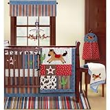 BananaFish Rodeo Round Up 4 pc Crib Set