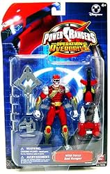 Power Rangers Operation Overdrive Exclusive 5 Inch Action Figure Wild Force Red Ranger