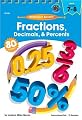 Fractions, Decimals and Percents Homework Booklet, Grades 7 - 8 (Homework Booklets)