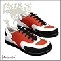 Onmyodo Ashioto Men's Lace-up Sneaker Red/Black/White