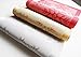 RIMOBUL Christmas Placemats Set of 4 Woven Vinyl Non-Slip Placemats Washable Table Mats Anti-Skid Placemats for Kitchen Table (Snow Silver)
