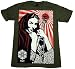 Revolutionary Woman in Olive Mens T-shirt by Obey Clothing