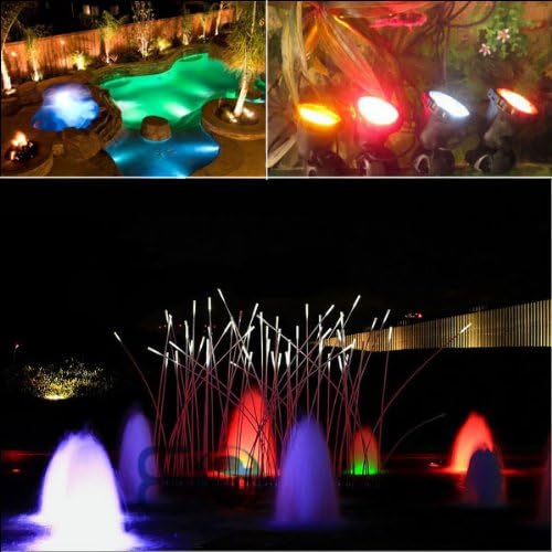 ProDeals® Waterproof 36 LED Submersible Spotlight Landscape Lamp for Aquarium Fish Tank, Garden Fountain, Pond Pool (Yellow)