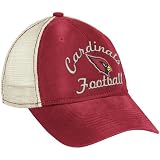 NFL Women's Fan Gear Classic Slouch Mesh Back Hat - EQ60W (Arizona Cardinals, One Size Fits All)