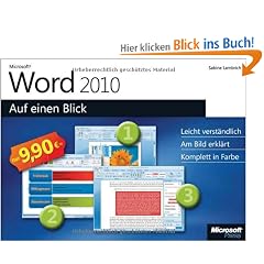 Microsoft Word 2010 auf einen Blick