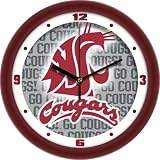 Washington State Cougars NCAA 12in Dimension Wall Clock