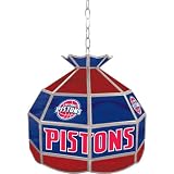 NBA Detroit Pistons 16-Inch Tiffany Lamp
